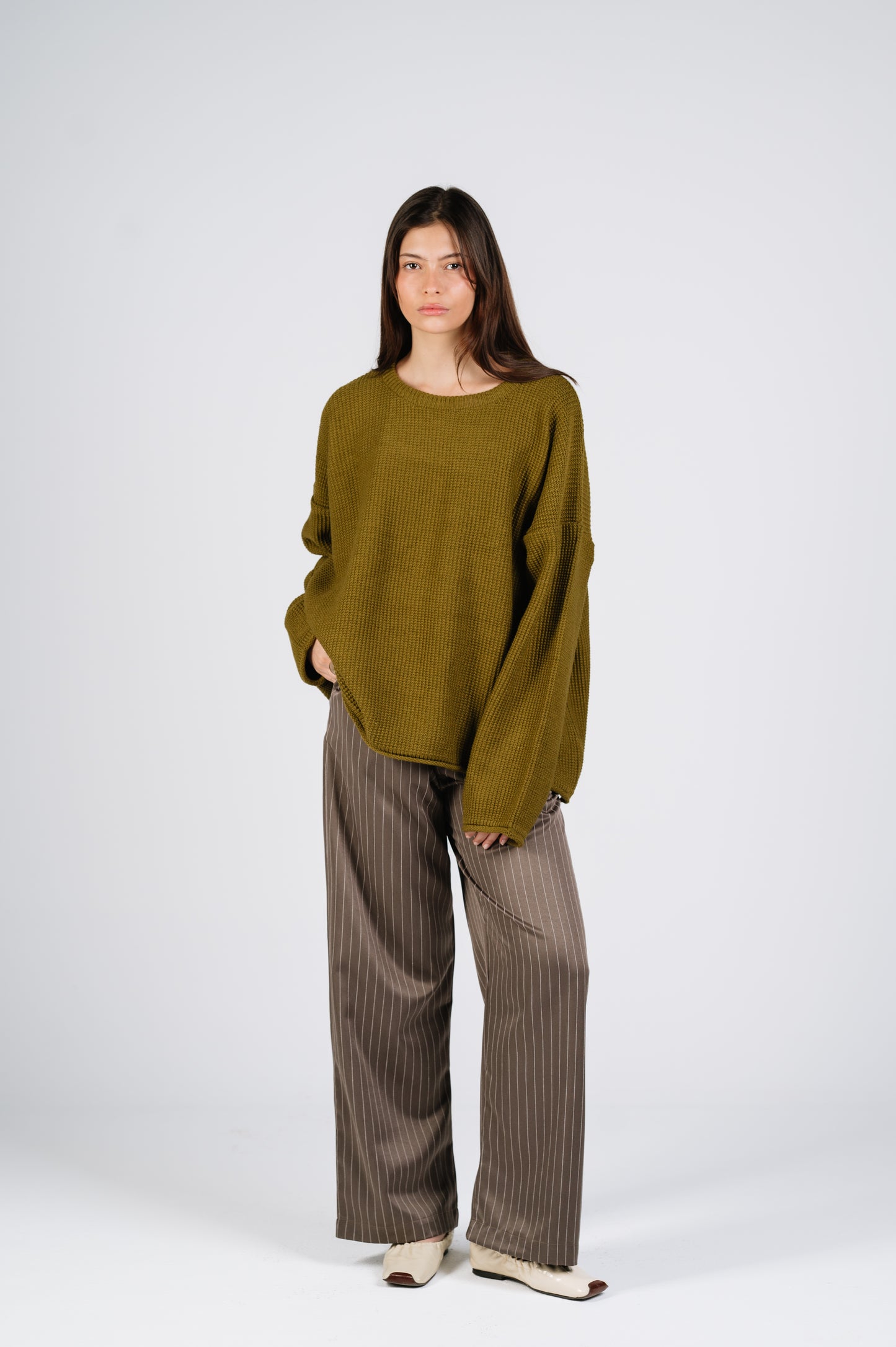 The Pistachio Latte Look