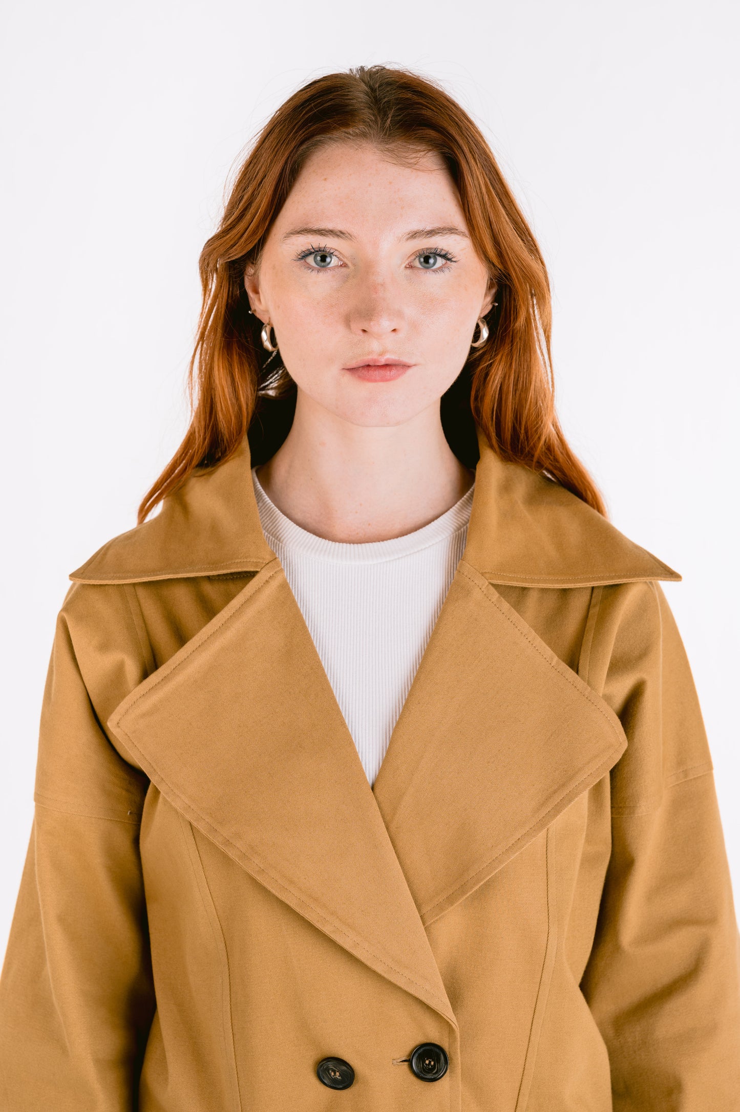 Zoe Short Trench Coat