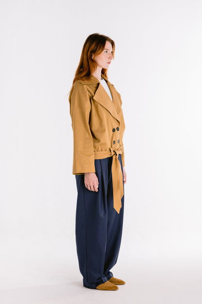 Zoe Short Trench Coat