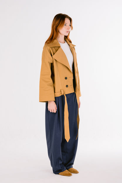 Zoe Short Trench Coat