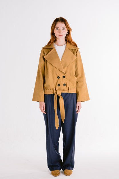 Zoe Short Trench Coat