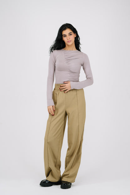 Sandra Pants in Khaki