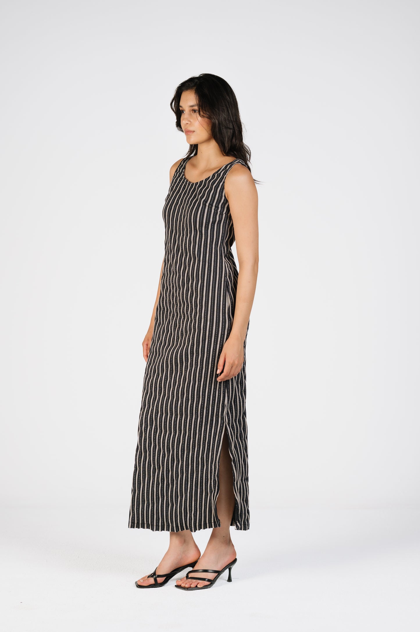 Mila Textured Everyday Maxi Dress
