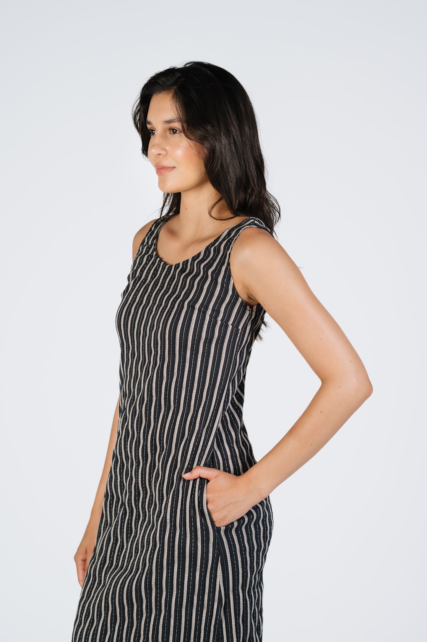 Mila Textured Everyday Maxi Dress