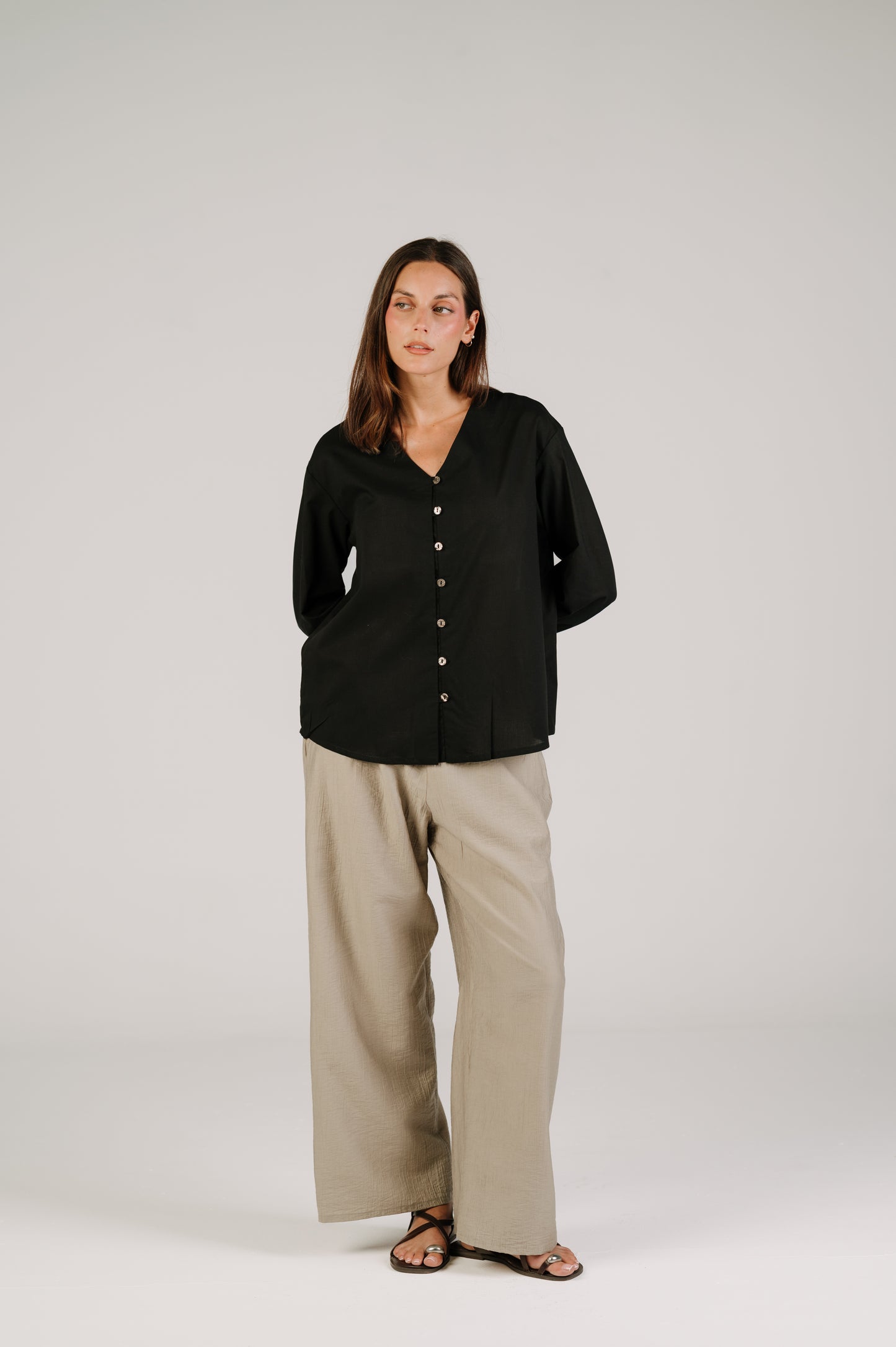 Noor Blouse in Black