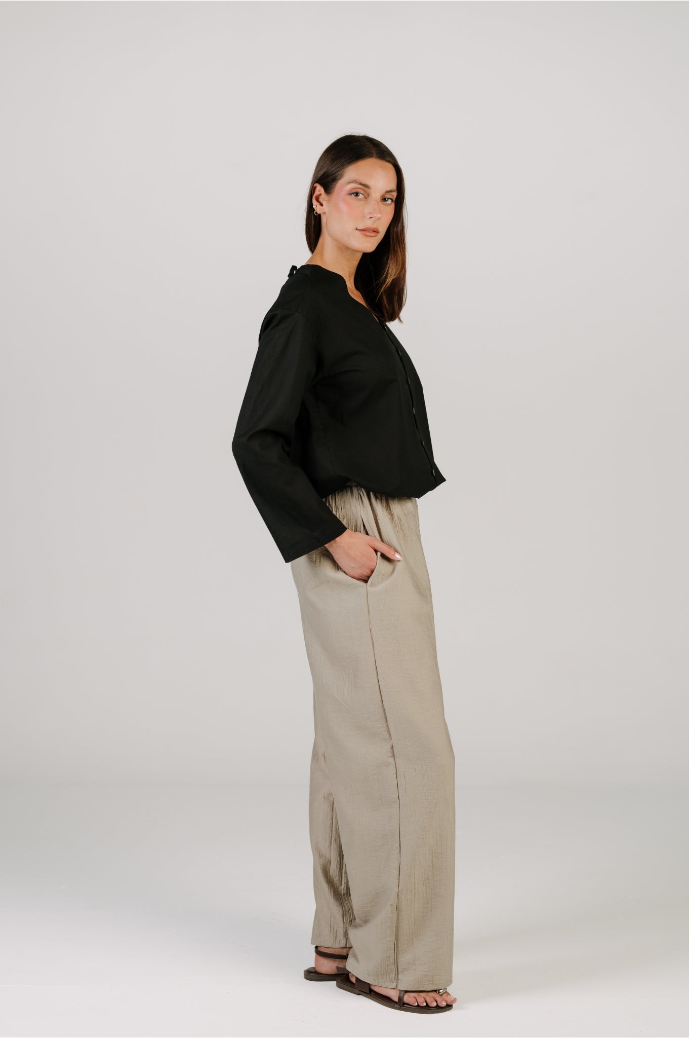 Noor Blouse in Black