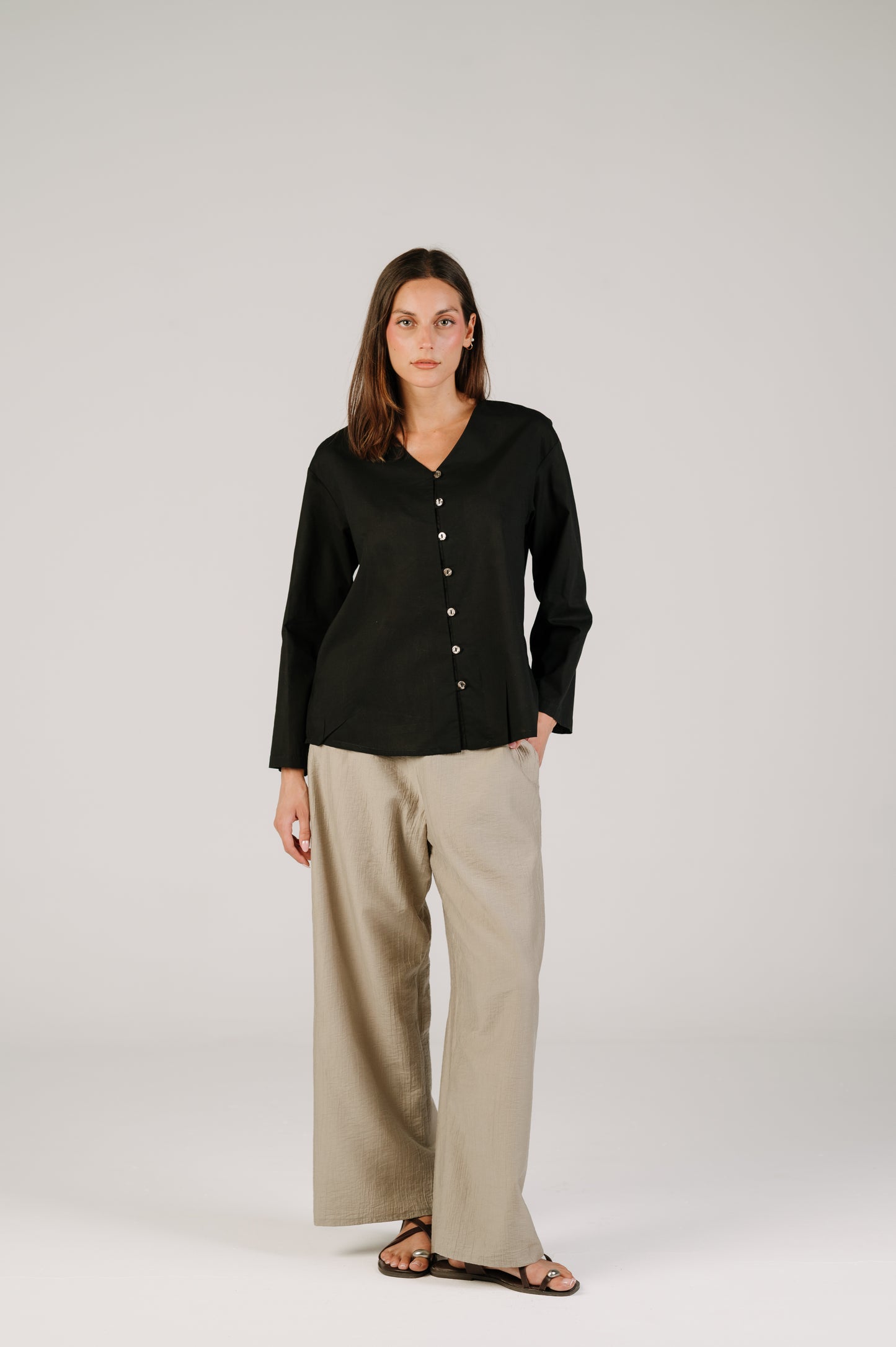 Noor Blouse in Black